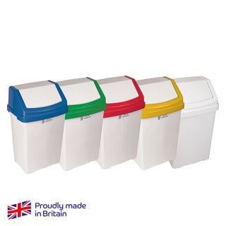 Blue Swing Bin 50ltr