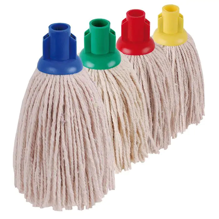 Red 12py Socket Mop Head