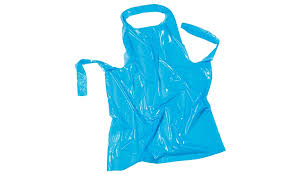 Blue Flat Aprons x 100