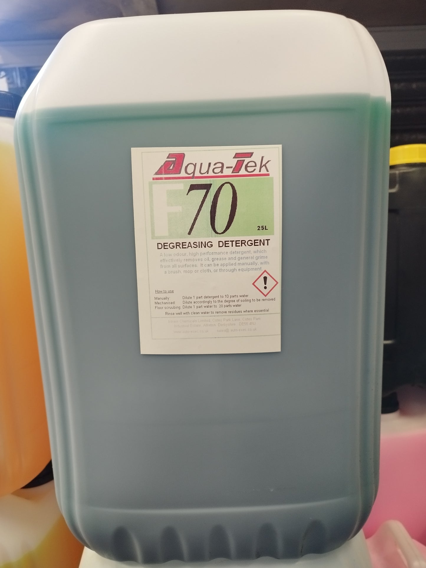 F70 Degreaser 25ltr