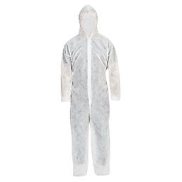 Small White Disposable Coverall
