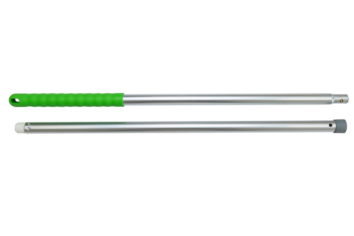 Green 2 pcs Aluminium Mop Handle