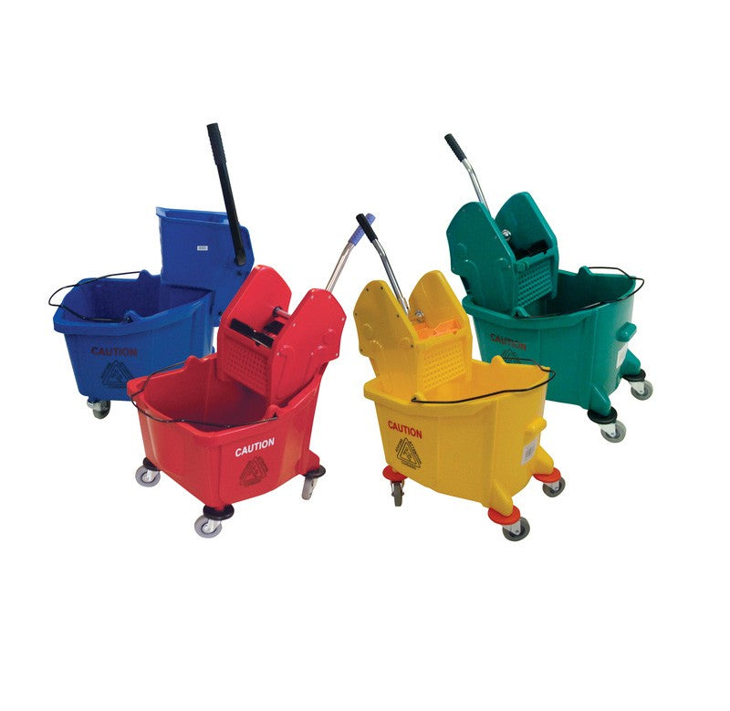 Red Kentucky Mop Bucket & Wringer
