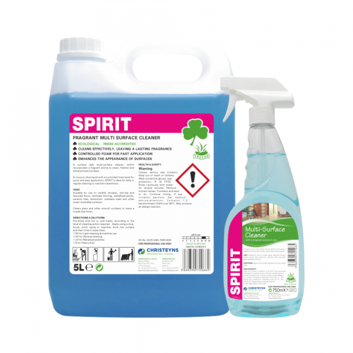Spirit Multipurpose Cleaner 5ltr
