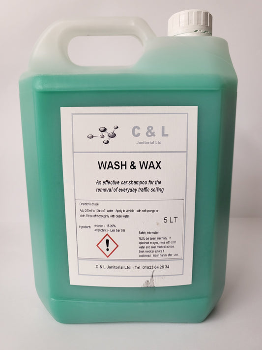 Car Wash & Wax 5ltr