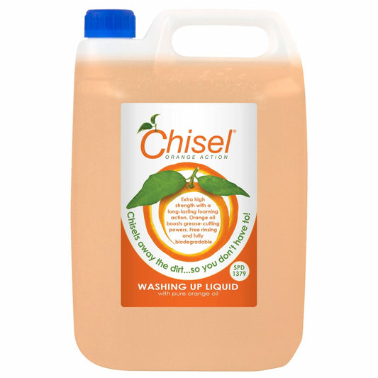 Chisel Orange Washing Up Liquid 5ltr