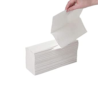 2 Ply White Z Fold Hand Towels x 3000