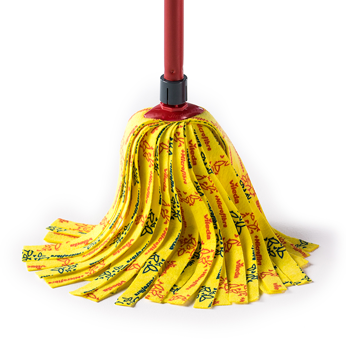 Yellow Vileda Mop Head