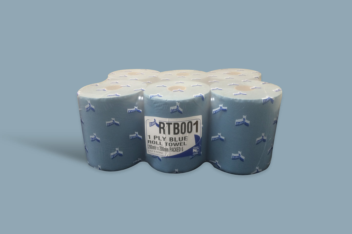 1 Ply Blue Autoroll 6 x 200mtr