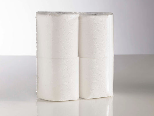 2 Ply White 200 Sheet Toilet Rolls x 36