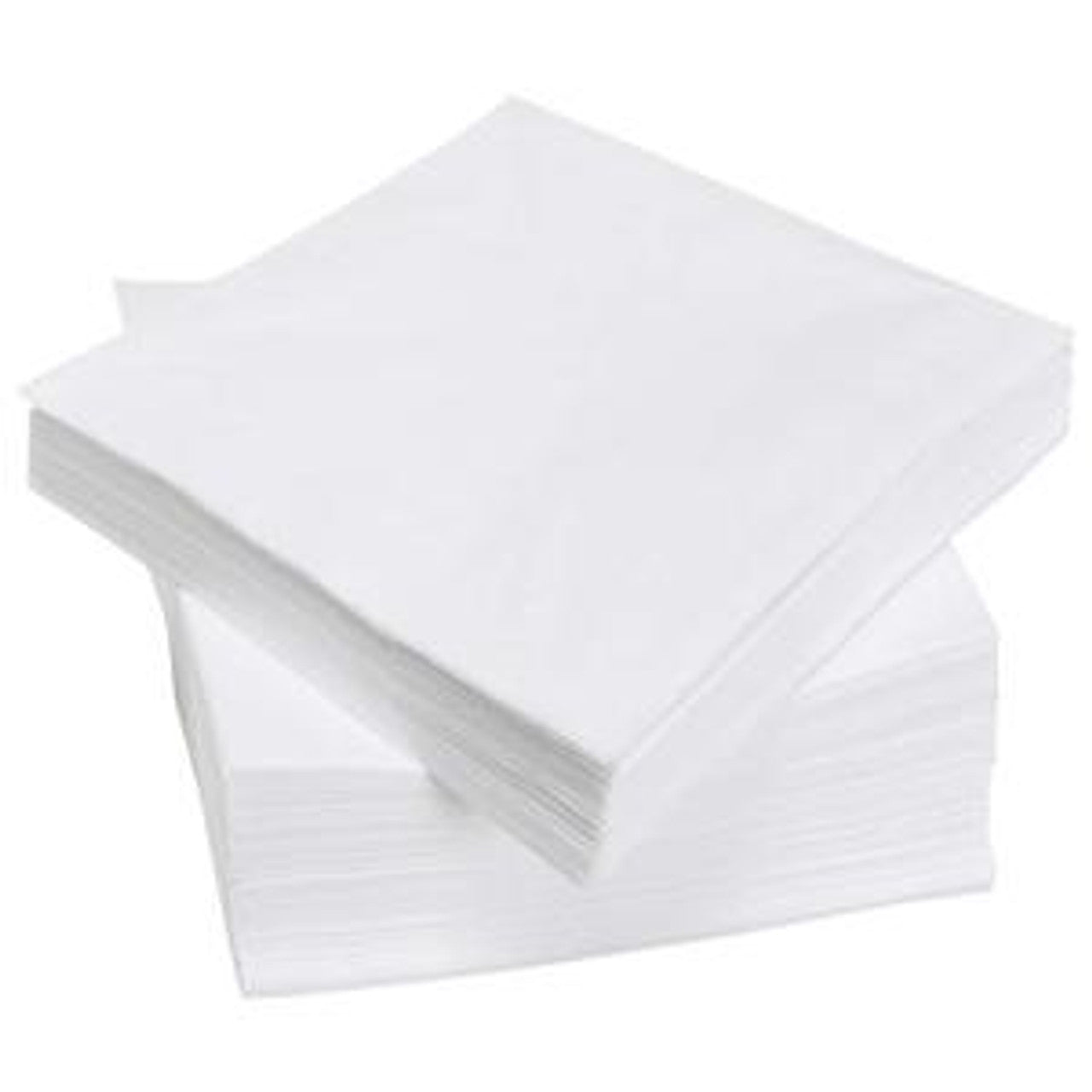 2 Ply White Napkins 33cm x 2000