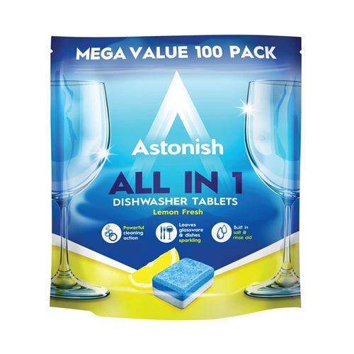 Astonish All in 1 Dishwasher Tablets x 100