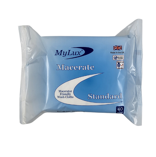 Macerator Patient Wipes 28 x 40