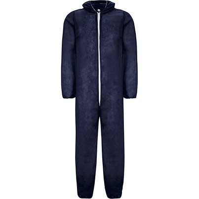 Extra Large Navy Disposable Coveralls