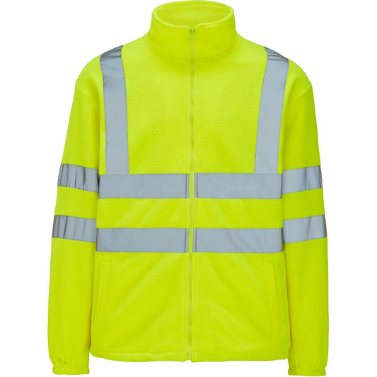 Hi-Vis Yellow Fleece Medium