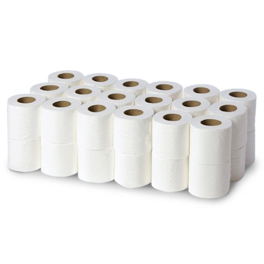 2 Ply White 320 Sheet Toilet Rolls x 36