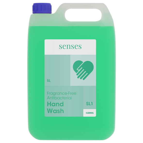 Senses Green Fragrance Free Anti Bacterial Hand Soap 5ltr