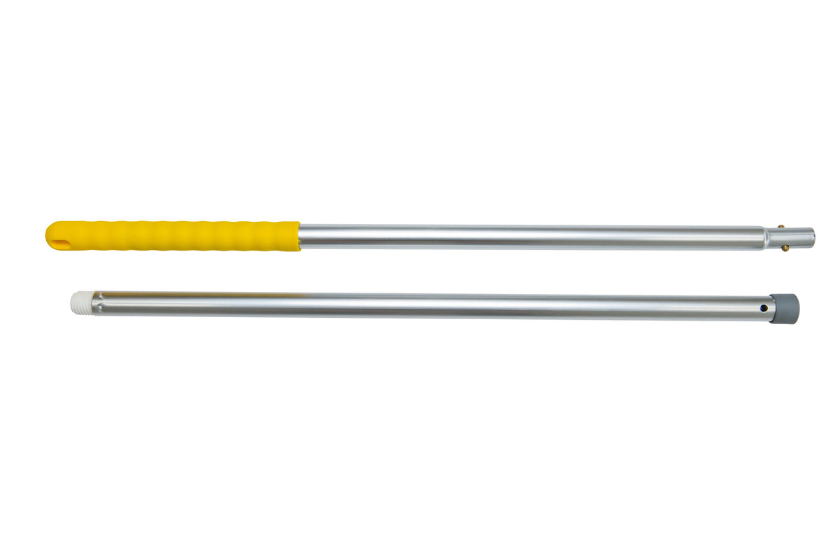 Yellow 2 pcs Aluminium Mop Handle