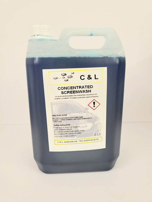 Concentrated Screen Wash 5ltr