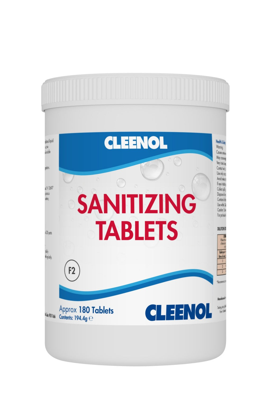 Sanitizing Bleach Tablets x 180