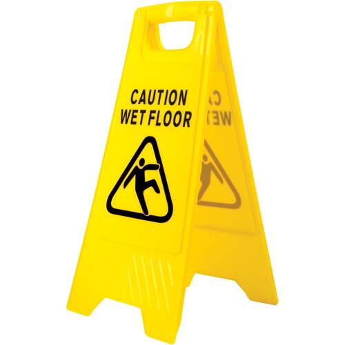 Wet Floor Caution Sign