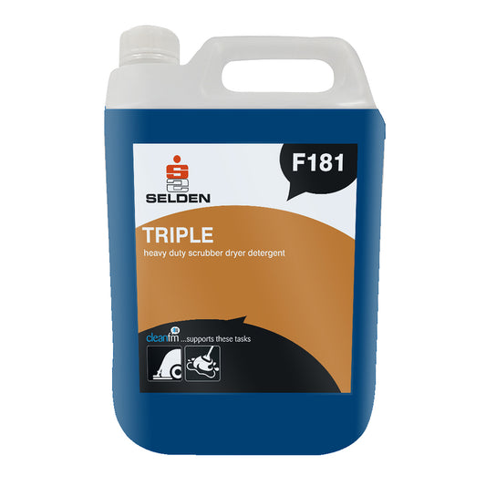 Selden Triple Scrubber Dryer Detergent 5ltr