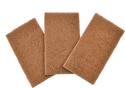 Tan Edging Scrub Pads x 1