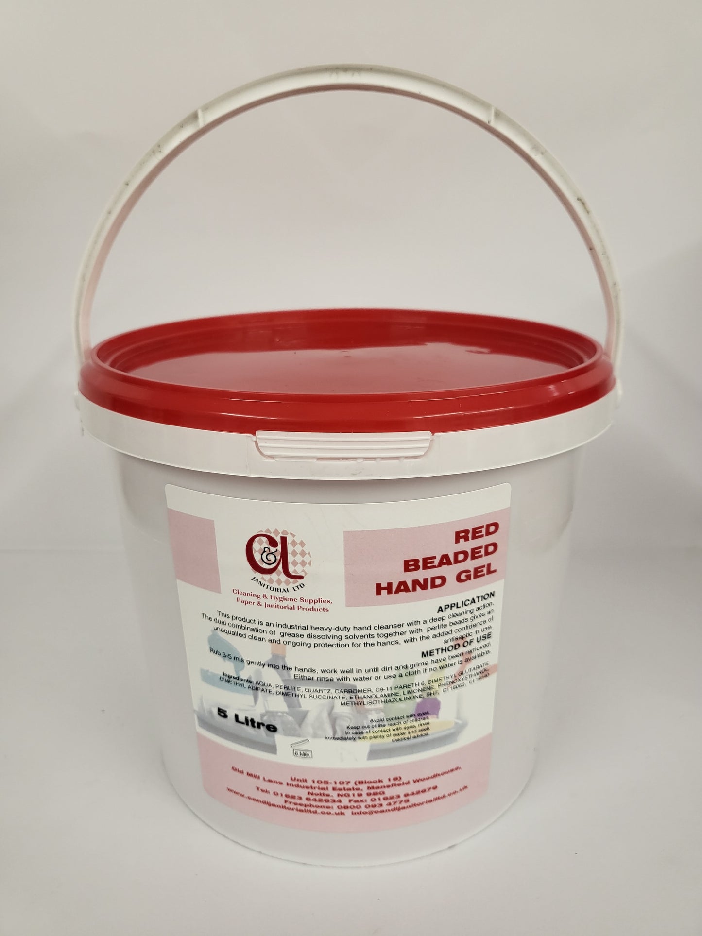 Red Hand Gel 5ltr