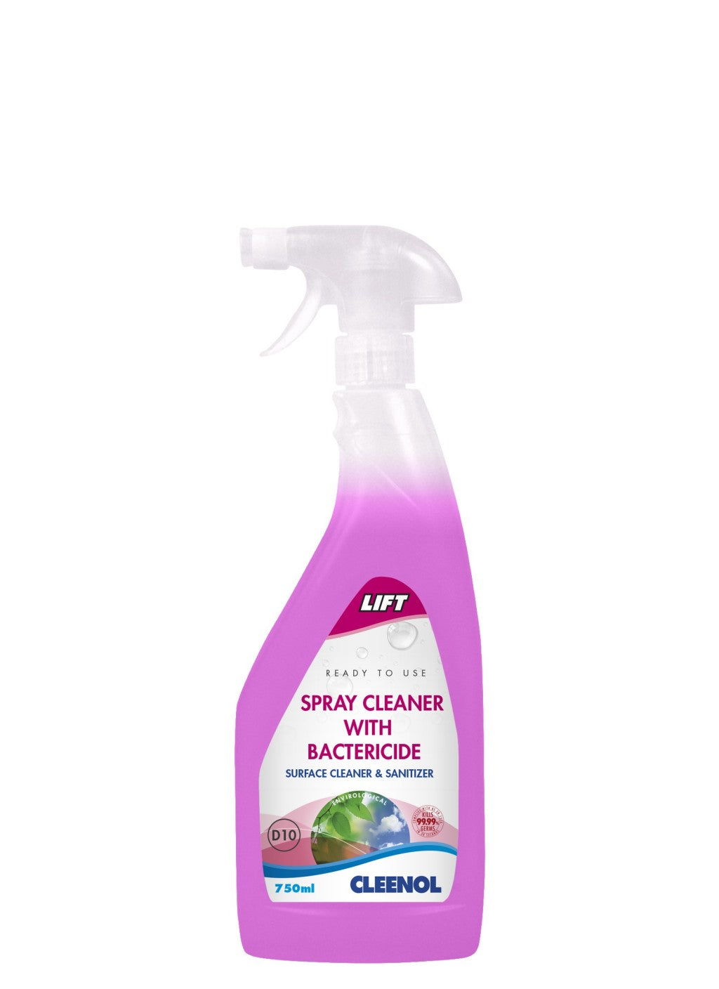 Spray Cleaner With Bactericide 750ml