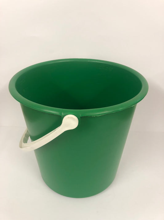 9ltr Green Plastic Bucket